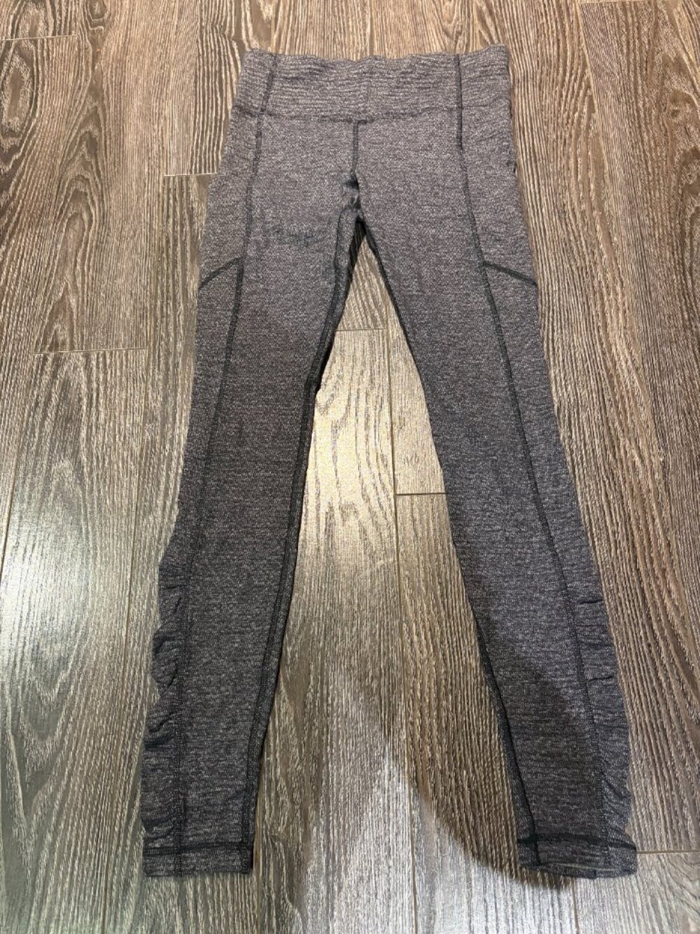 Lululemon Speed Tight IV *Rulu in Mini Check Pique Black Heathered Black